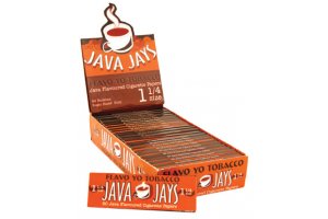 Juicy Jay´s ochucené papírky Java (kafe), box 24ks